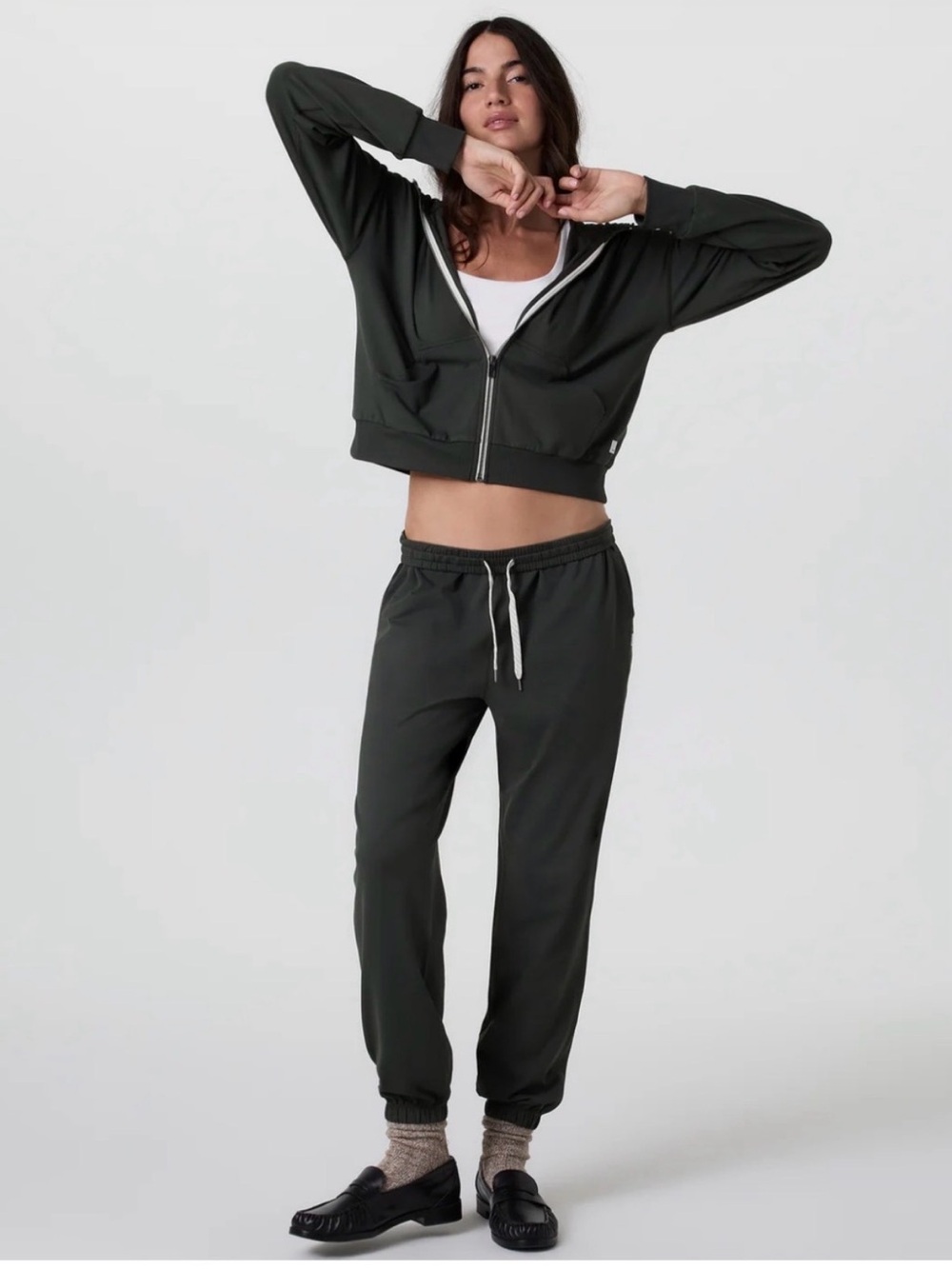 Vuori Boyfriend Sweatpants Size Small Kale Like New